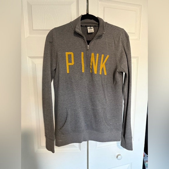 Victoria's Secret Pink Pittsburgh Steelers Heathered Sweatshirt - Picture 2 of 3